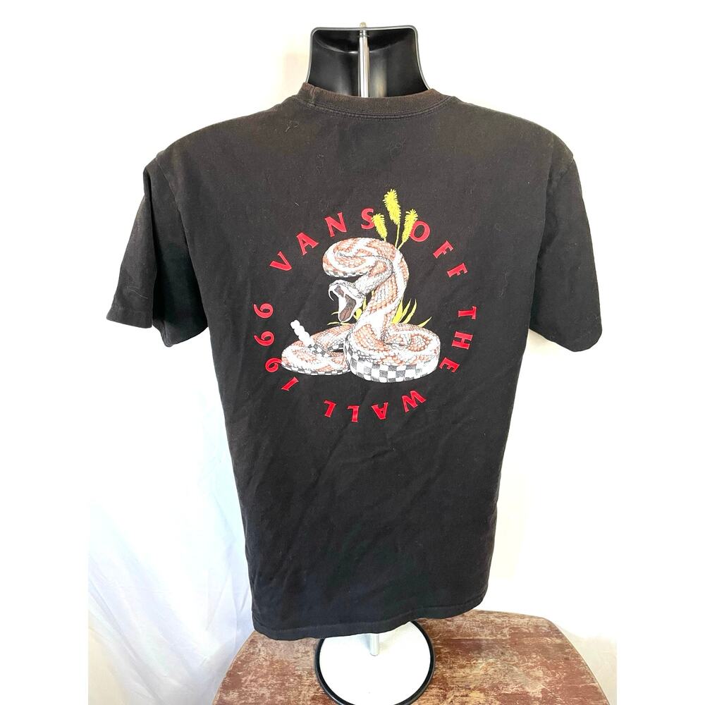 Vans Snake Graphic Off The Wall T-Shirt Black M